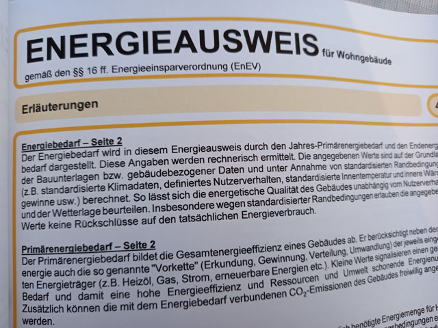 Energieausweis